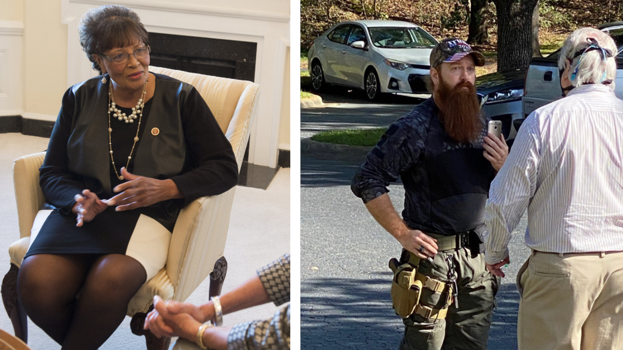 Black North Carolina Congresswoman Quickly Escorted Away From Polling Site After White Man Shows Up With Gun