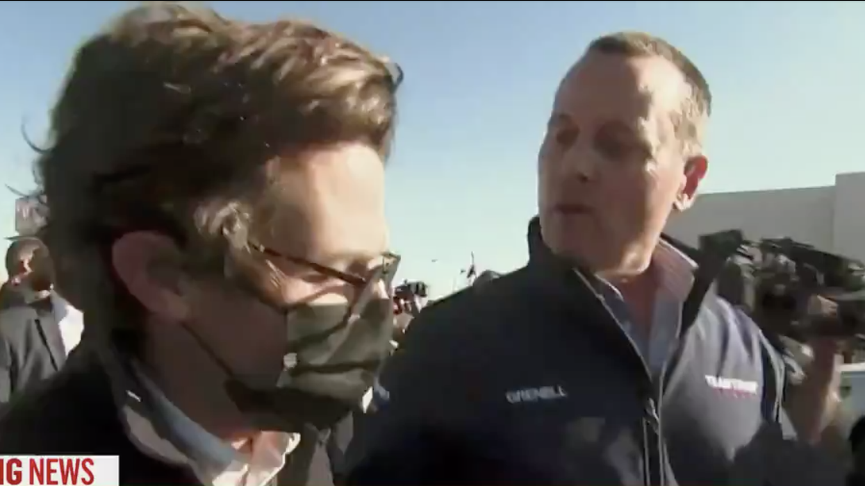 Trump Advisor Runs from Reporter Seeking Evidence for Claims of Voter Fraud