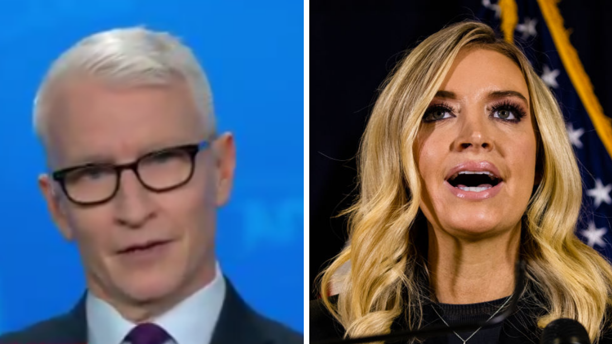 Anderson Cooper Rips Kayleigh McEnany For Going 'Completely Through The Looking Glass' With Fox News Response