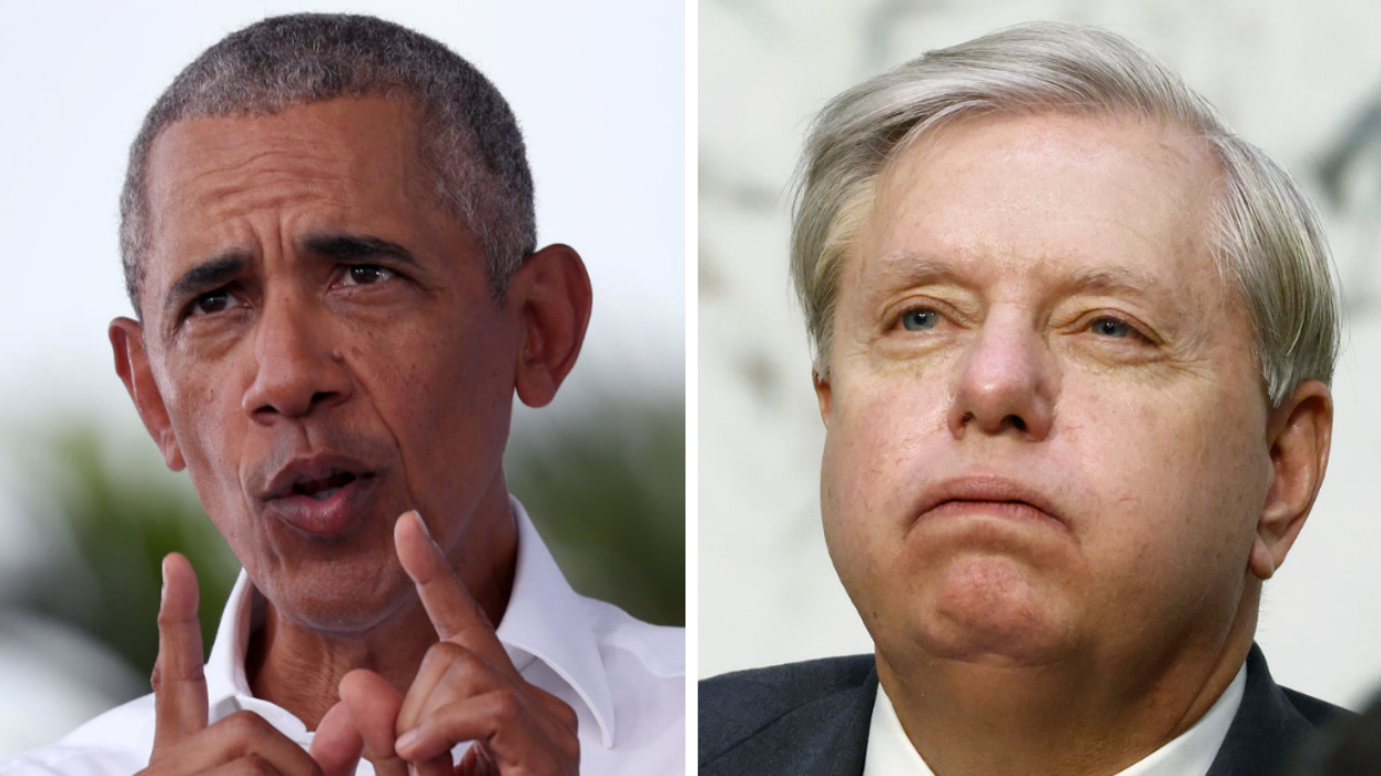 Obama Throws Some Serious Shade At Lindsey Graham In His New Book, And People Are So Here For It
