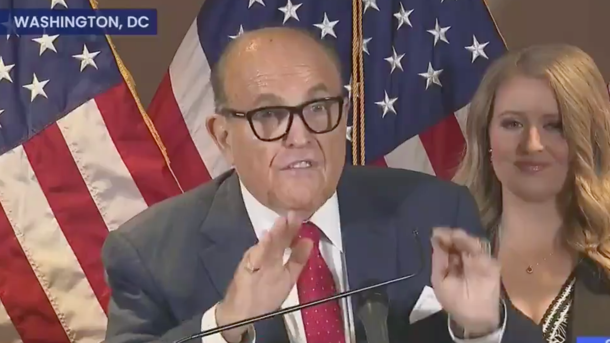 Rudy Giuliani Called Out for Misquoting 'My Cousin Vinny' During Bizarre Election Conspiracy Press Conference