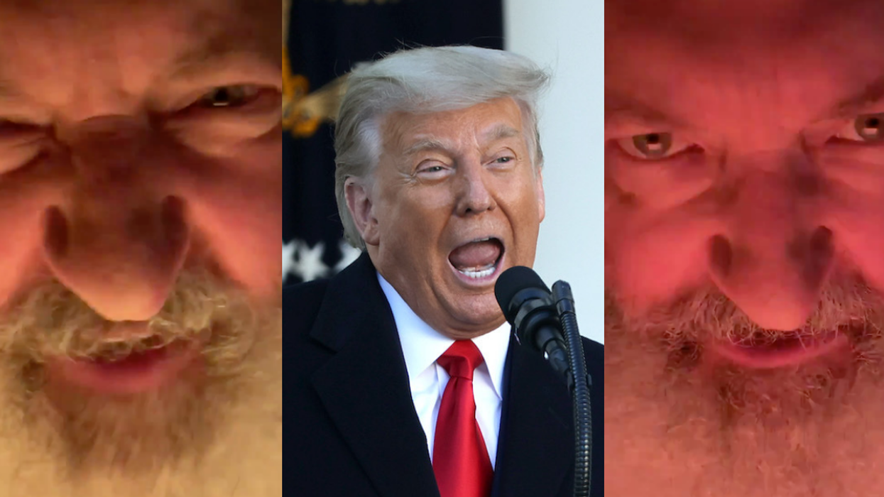 Trump Shares Bonkers Video of Randy Quaid Reciting Trump Tweet About Fox News 'Collapse'