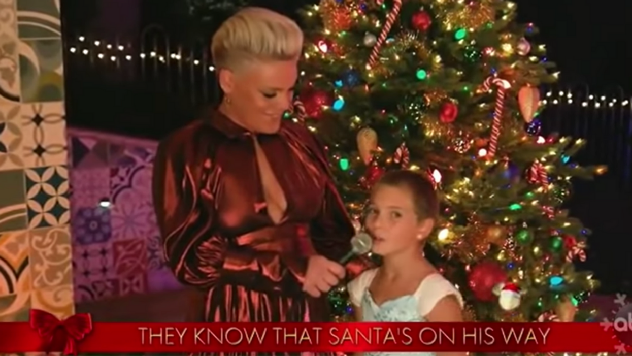 P!nk's Daughter Proves She Inherited Her Mom's Pipes By Impressively Belting Out Christmas Classic