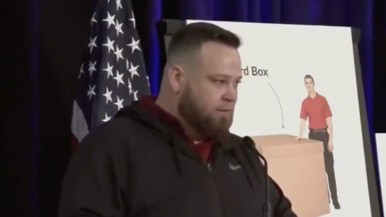 Trump Election 'Fraud' Witness Has Also Posted on Social Media About a 'Shadow Person' Haunting His Family