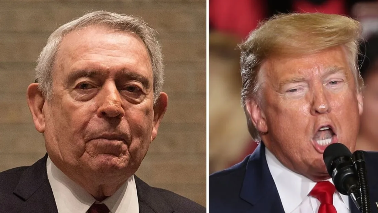 Dan Rather Perfectly Zings Trump's Post-Election Meltdown—And We Couldn't Agree More