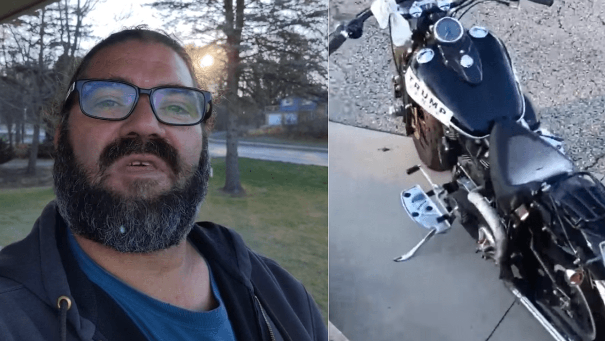 Pro-Trump University Employee Has Meltdown After Being Fired For Driving Motorcycle Into Crowd Of BLM Protesters