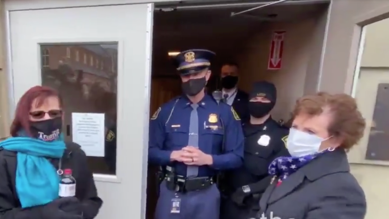 Michigan Trump Electors Roasted After Video of Them Getting Shut Out of Capitol Goes Viral