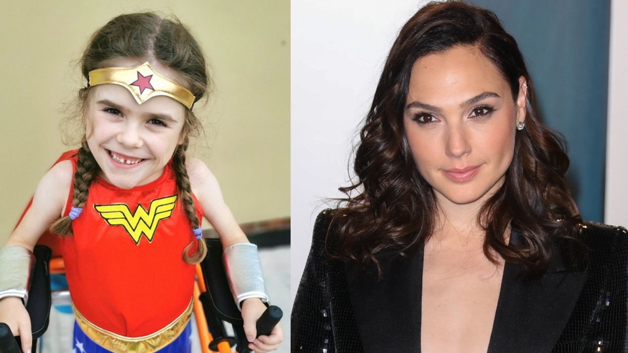 Disabled 6-Year-Old Who Raised Money Dressed As Wonder Woman Thanks 'Inspiration' Gal Gadot In Sweet Video Message