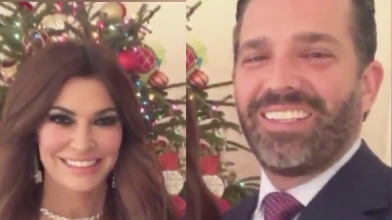 Don Jr. Blasted After Awkwardly Mocking His Girlfriend To Her Face In Their Cringey Christmas Video