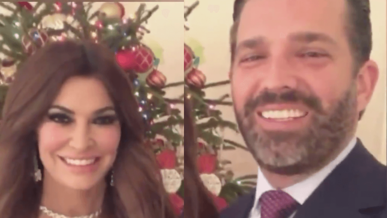 Don Jr. Blasted After Awkwardly Mocking His Girlfriend To Her Face In Their Cringey Christmas Video
