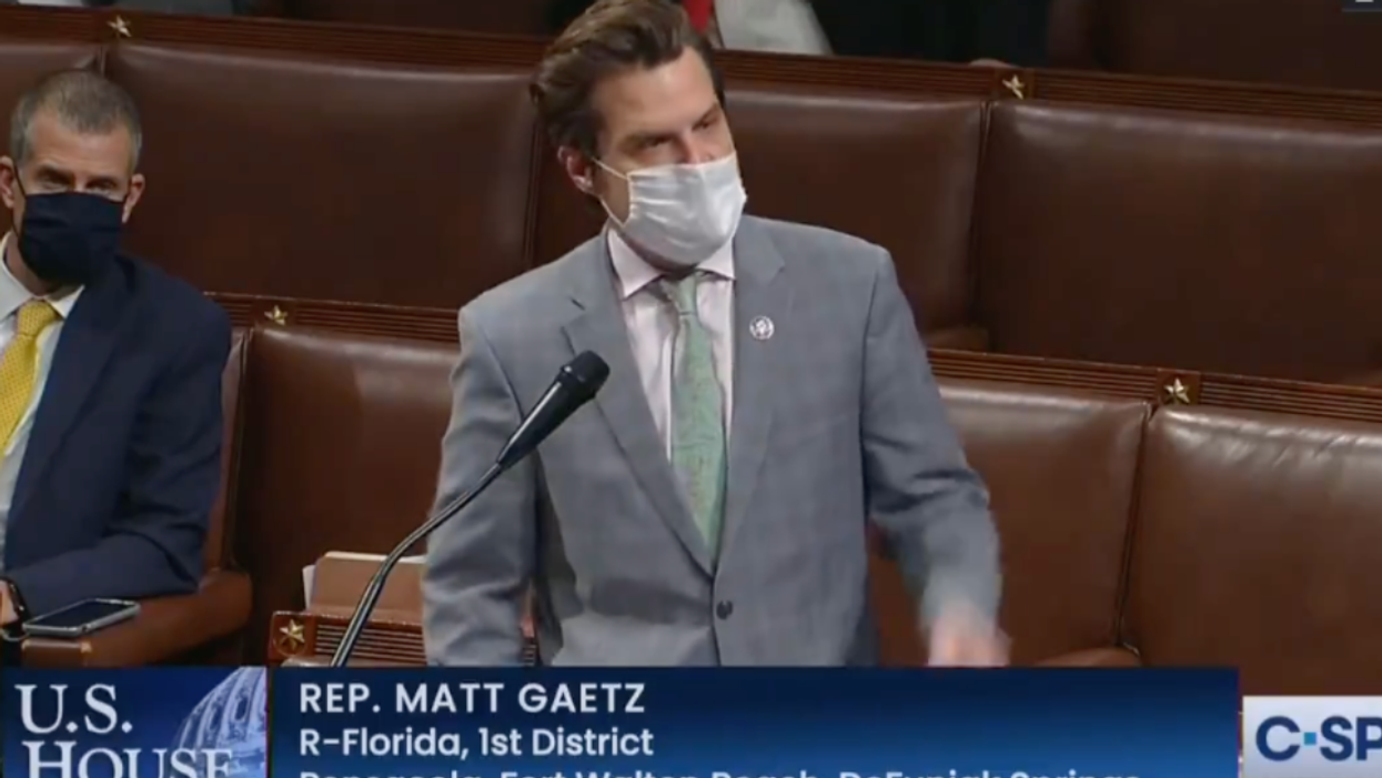 Matt Gaetz Blasted After Accusing Dem. Leaders Of Lighting 'Actual Fires' During BLM Protests