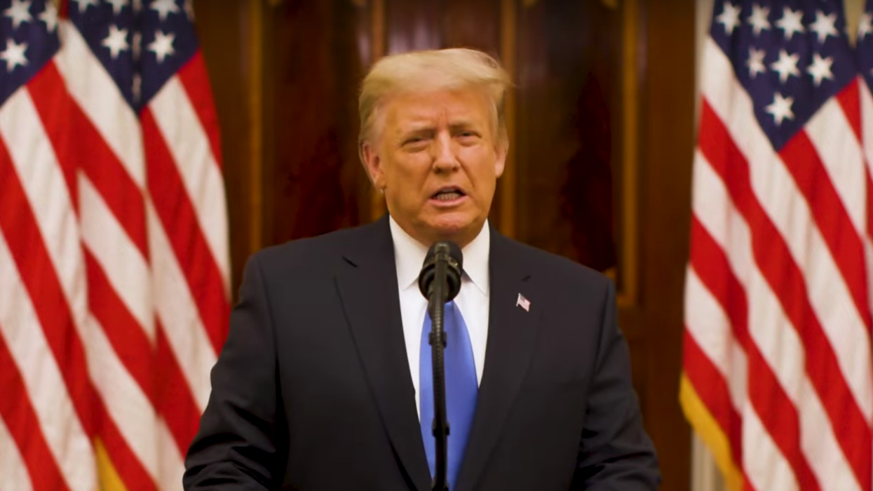 Trump Brags That 'the World Respects Us Again' in Farewell Address and Twitter Actually Agrees with Him