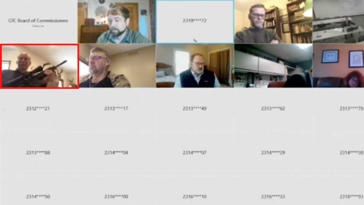 Michigan Official Faces Calls To Resign After Flashing Gun During Virtual Public Forum