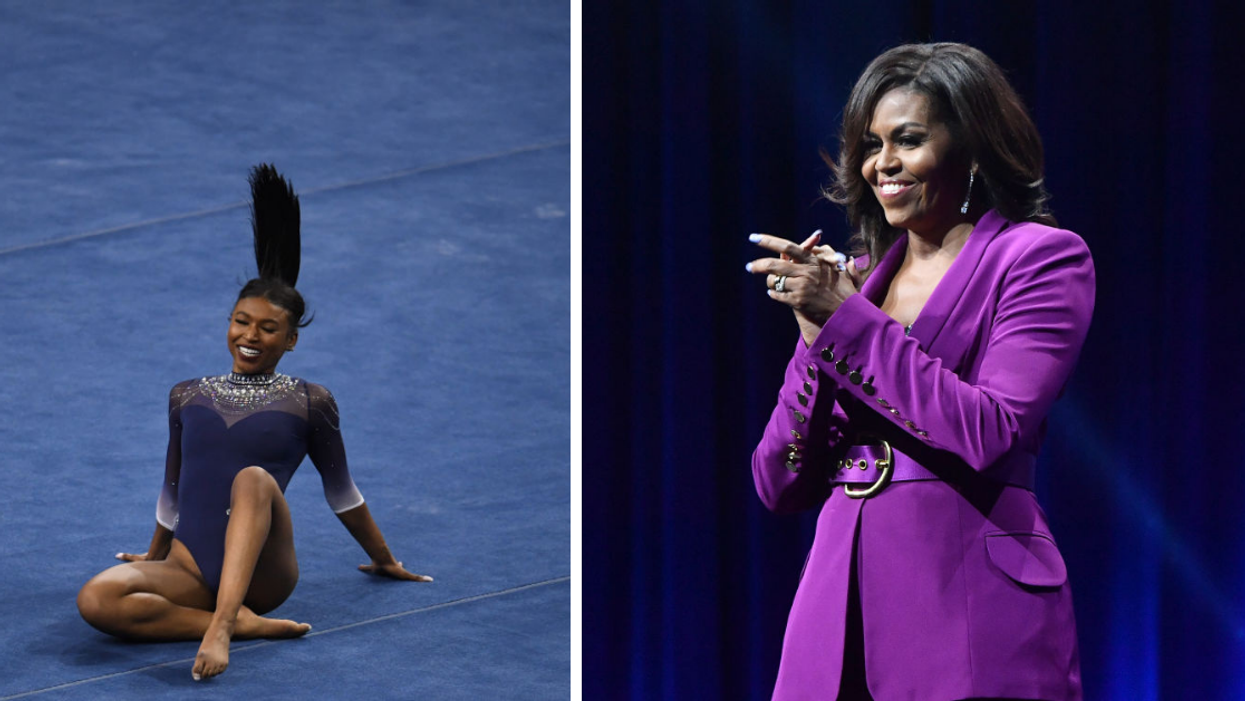 UCLA Gymnast Left 'Speechless' After Michelle Obama Gives Shout Out To Her Viral Floor Routine