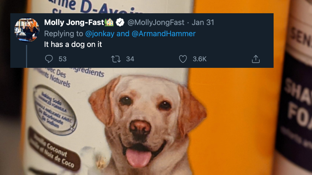 Guy Realizes He's Been Using Pet Shampoo On His Hair—Then Tries To Blame Bottle With Dog On It