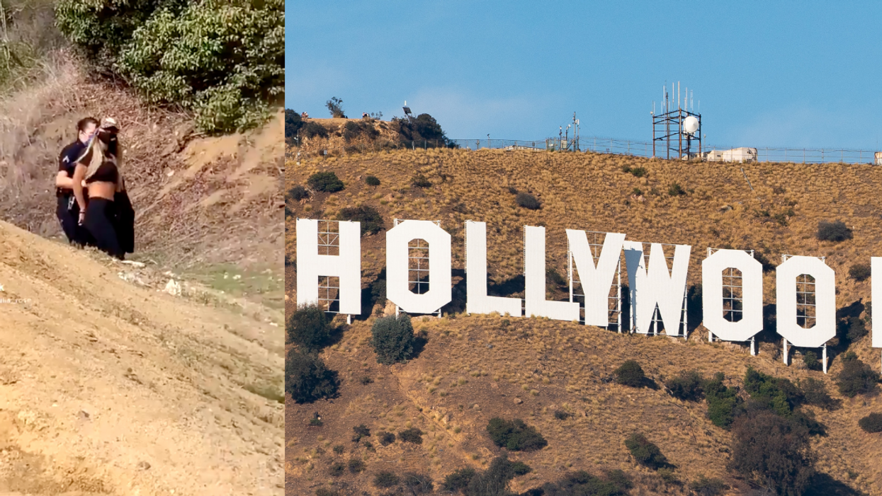 Porn Influencer Among Six Arrested For Changing The Hollywood Sign To Read 'HOLLYBOOB'