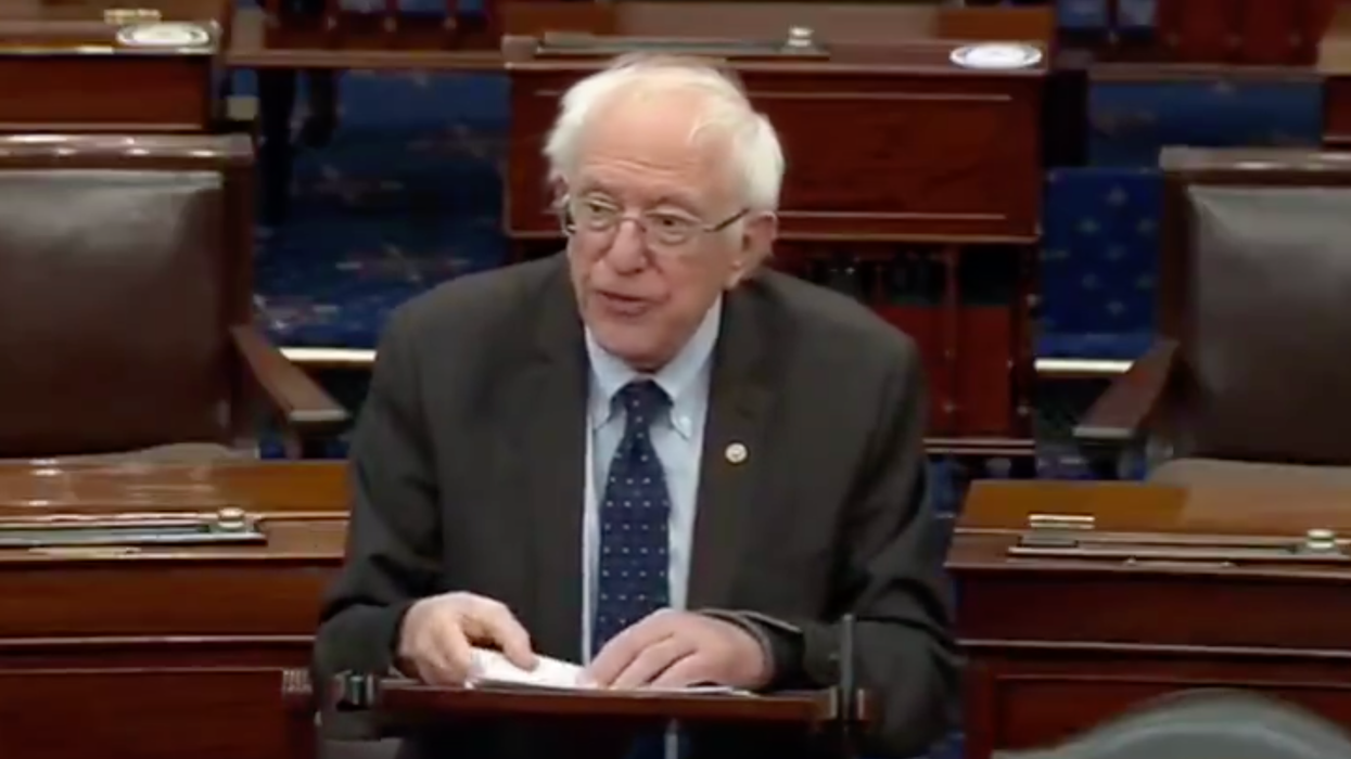 Bernie Brings All the Receipts After GOP Senators Complain of Lack of Bipartisanship in Epic Floor Speech