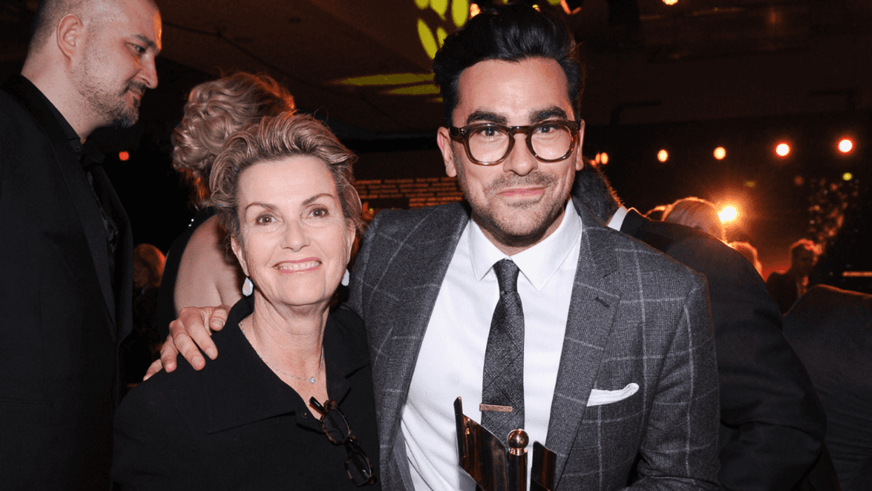 Dan Levy's Mom Offers Mic Drop Message To His Childhood Bullies Ahead Of His 'SNL' Hosting Gig
