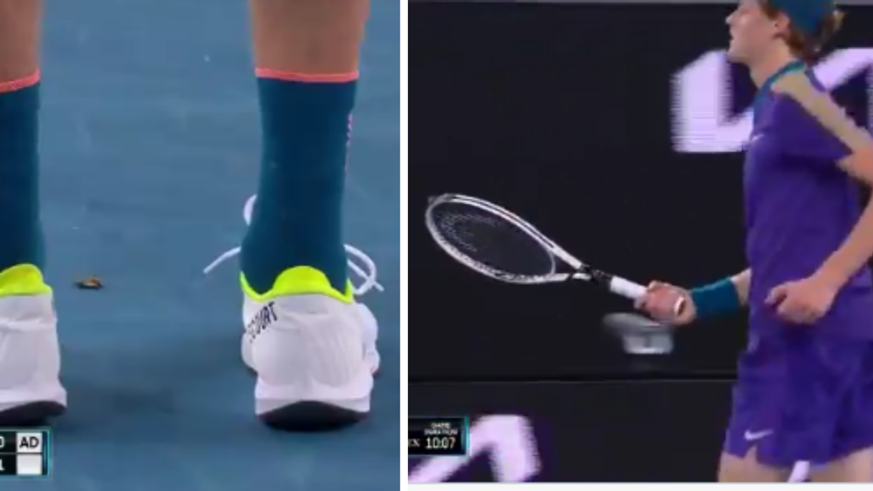 Australian Open Player Goes Viral After Stopping Match To Save An Insect That Landed On The Court