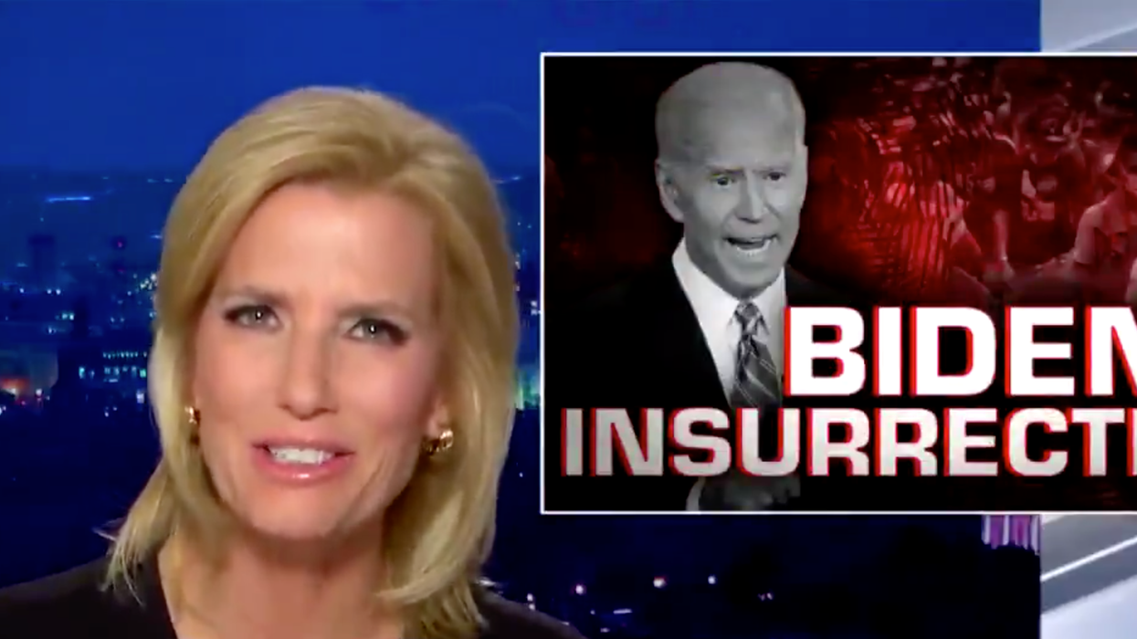 Laura Ingraham Dragged After Unhinged Rant Railing Against 'Biden's Insurrection'