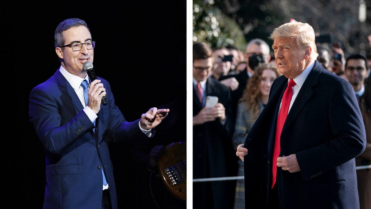 John Oliver Smacks Down 'Genuinely Insulting' Myth That Trump Was Somehow 'Good For Comedy'