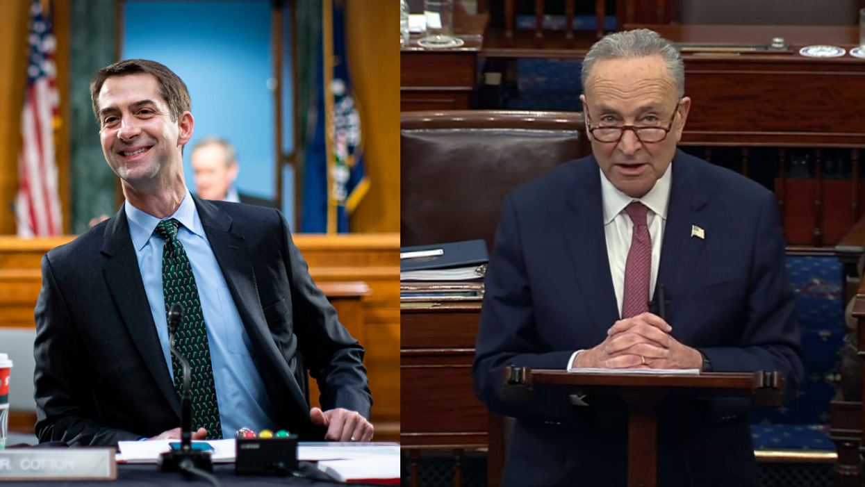 Both GOP And Dem Senators 'Openly Laughed' At Trump Defense's Montage Of Dems Saying 'Fight'