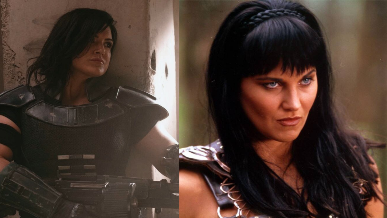 'Mandalorian' Fans Are Begging Disney To Recast Gina Carano's Role With Lucy Lawless, And Hell Yes