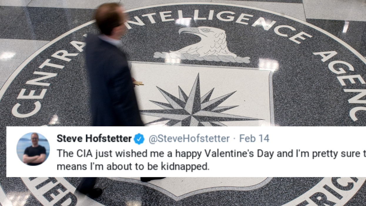 The CIA Weirds Out The Internet With Their Bizarrely Sweet Valentine's Day Puzzle Message