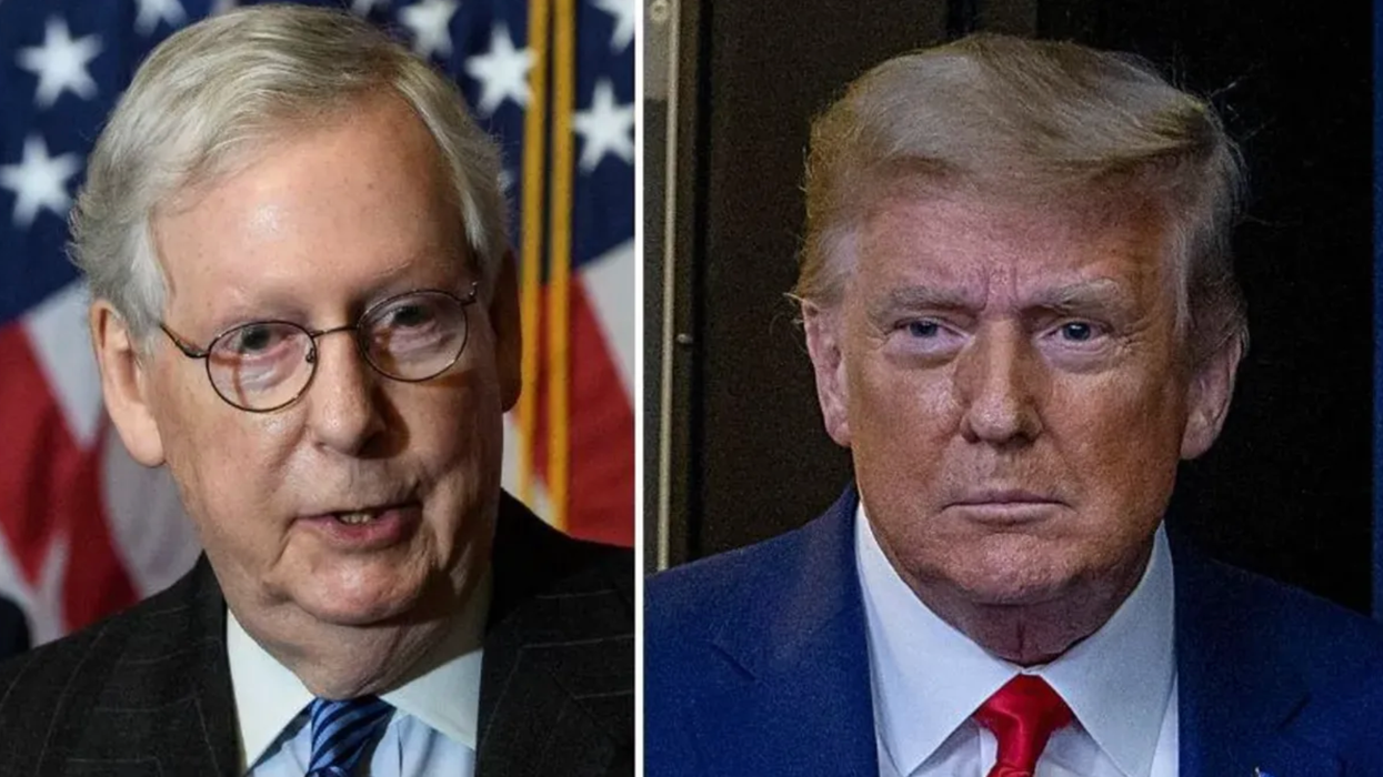 Trump Breaks His Silence With Scathing Statement Slamming McConnell as 'Unsmiling Political Hack'