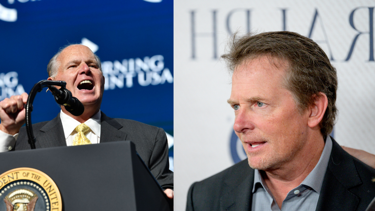 Clip Of Rush Limbaugh Accusing Michael J. Fox Of 'Exaggerating' His Parkinson's Resurfaces After His Death