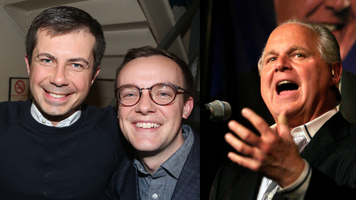 Chasten Buttigieg Hits Rush Limbaugh With One Final Clapback Without Even Saying A Word