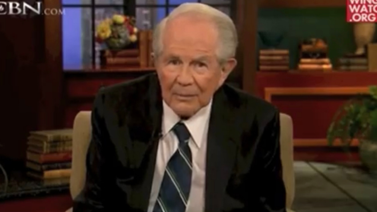 Pat Robertson Claims Gay Men Have Secret Rings They Use To Give People HIV In Resurfaced Video