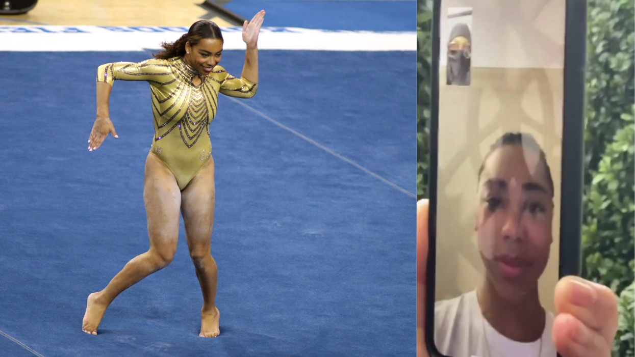 Janet Jackson Surprises UCLA Gymnast With Emotional Video Chat After Her Floor Routine Went Viral