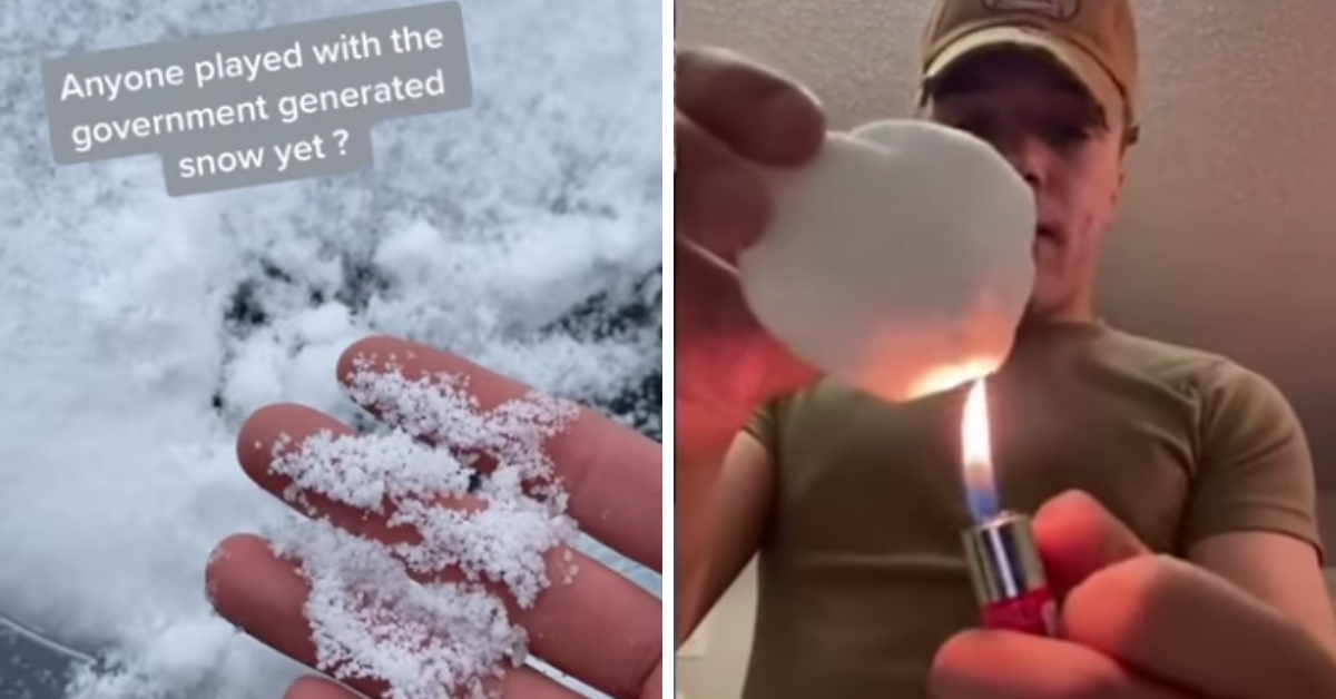 Conspiracy Theorists Are Now Claiming The Snow In Texas Is Fake Because It 'Doesn't Melt'