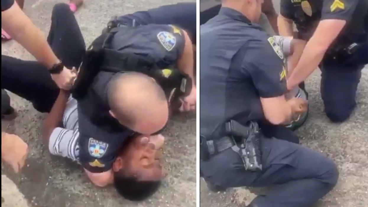 Video Of Louisiana Cop Violently Pinning Black 13-Year-Old To Ground By His Neck Sparks Outrage