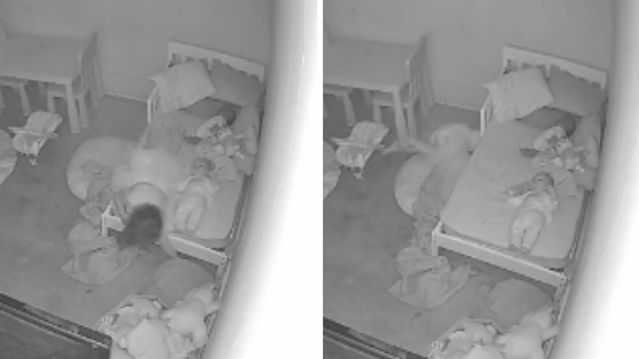 Dad Convinced Viral Video Shows His Young Daughter Being Pulled Under Her Bed By A 'Ghost'