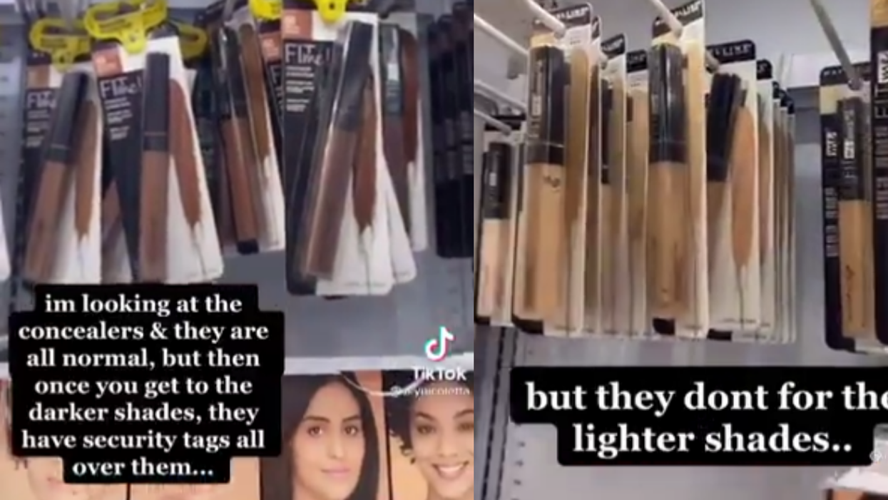 Woman Calls Out Walmart For Only Putting Security Tags On Darker Makeup Shades In Viral Video