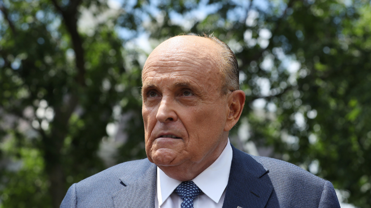 Rudy Warns Online Misinformation is a 'Danger to Democracy' and the Internet's Head Just Exploded