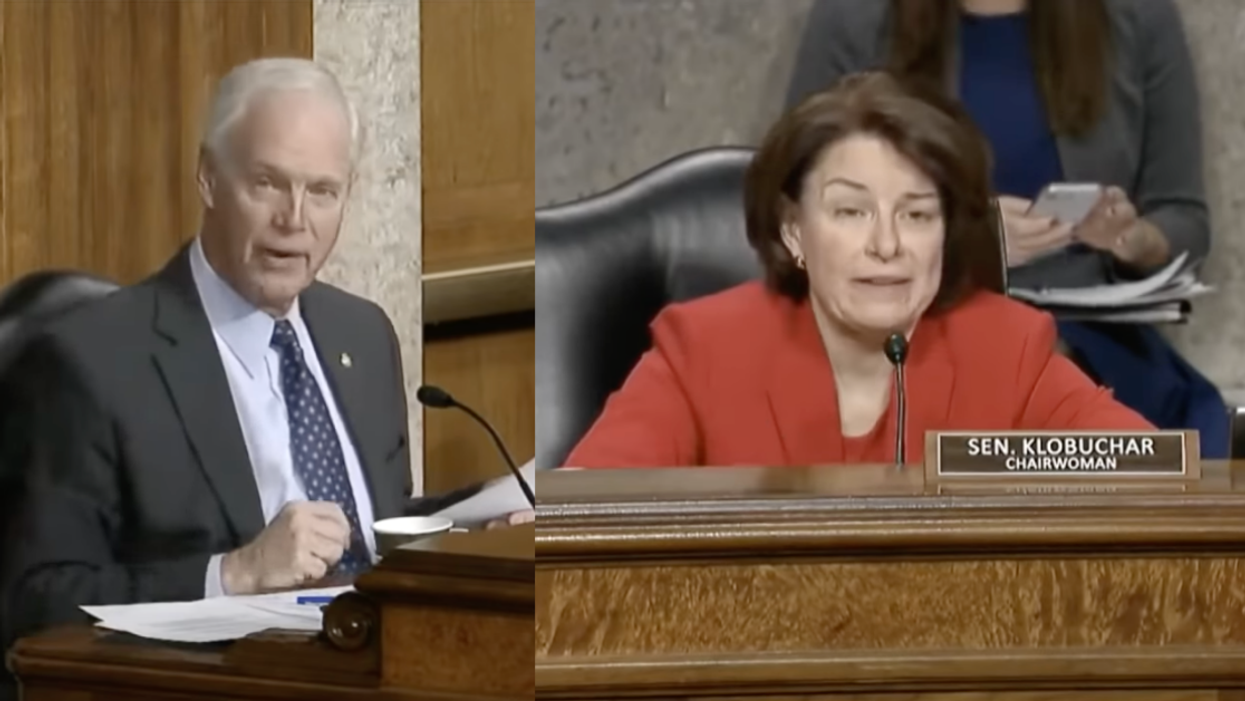Amy Klobuchar Swiftly Shuts Down GOP Sen.'s Theory Capitol Rioters Were Simply 'Provocateurs'