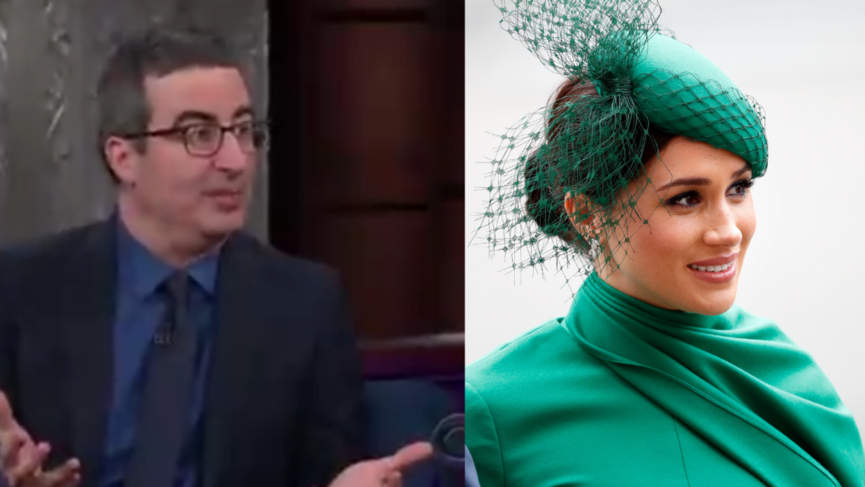 John Oliver's Warning To Meghan Markle In 2018 About Joining The Royal Family Was Spot On