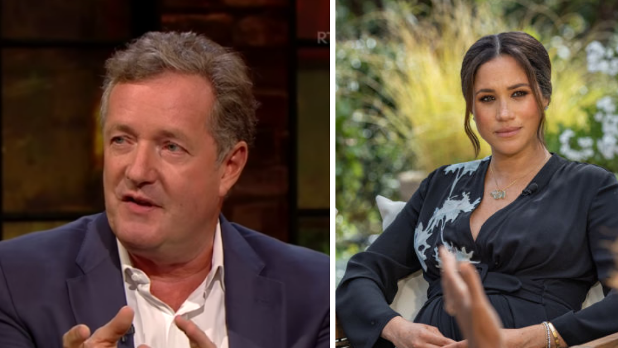 Creepy Old Clip Of Piers Morgan Saying Meghan Markle 'Ghosted' Him Puts His Beef With Her In Context