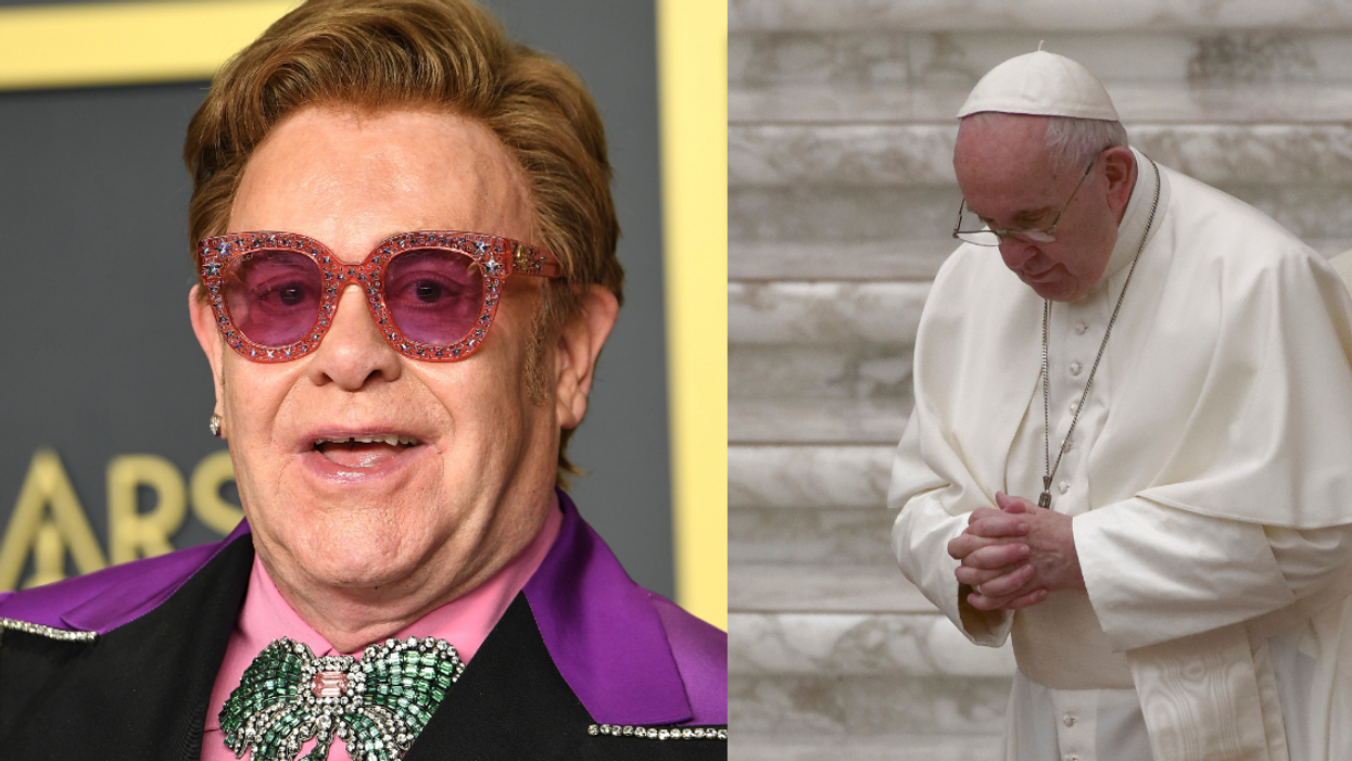 Elton John Calls Out Vatican For Investing Millions In 'Rocketman' While Condemning Same-Sex Unions