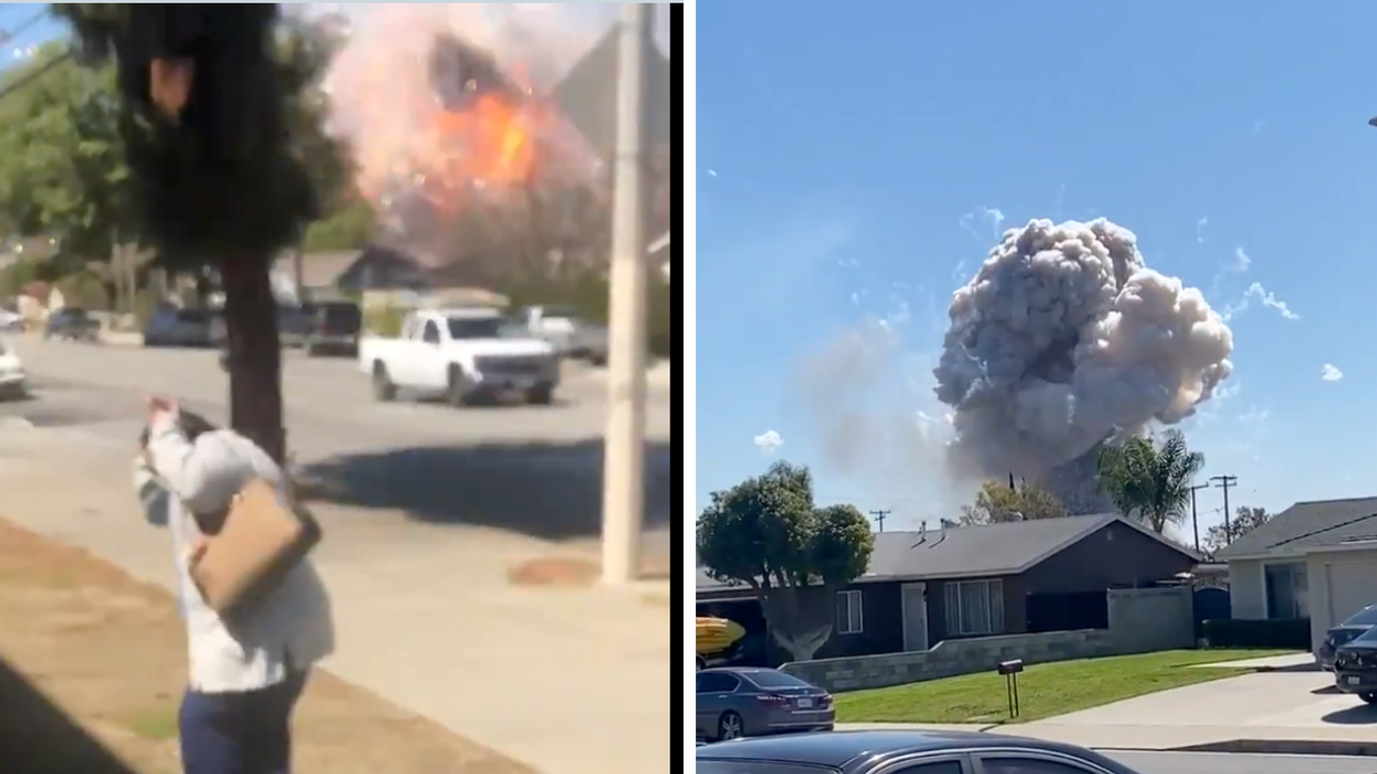 Videos Capture Moment Large Cache Of Fireworks Explodes At House In California, Killing Two