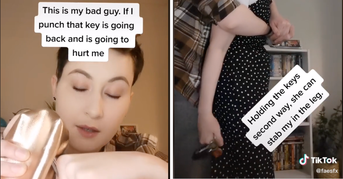 Viral Video Shows How Women Have Been Holding Their Keys Wrong For Self-Defense This Whole Time