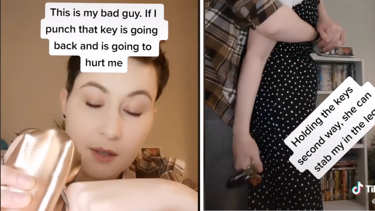 Viral Video Shows How Women Have Been Holding Their Keys Wrong For Self-Defense This Whole Time