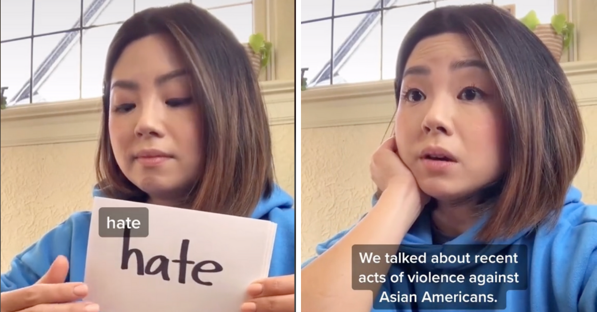 Mom Goes Viral For Her Insightful Approach To Talking With Her Kids About Anti-Asian Violence