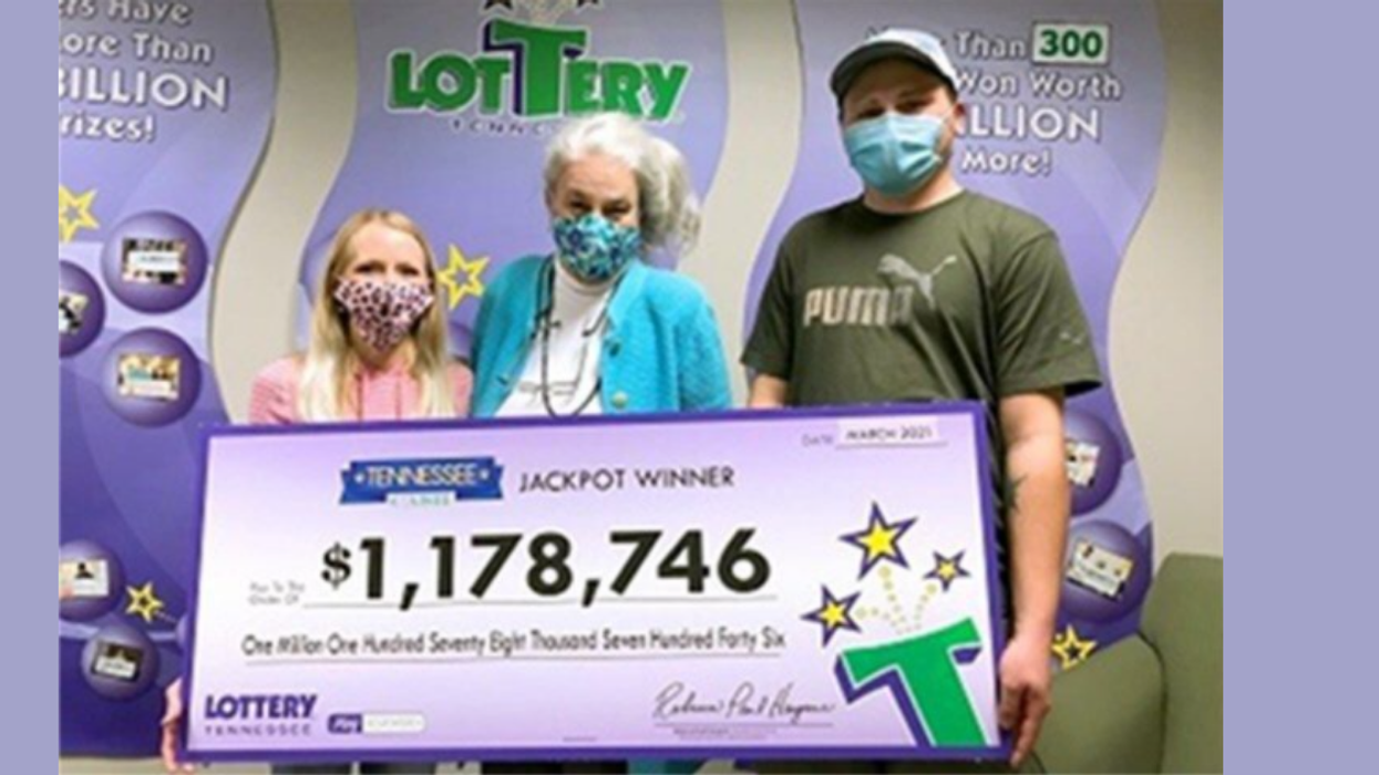 Tennessee Man 'Stunned' To Find His Lost $1 Million Winning Lottery Ticket In A Parking Lot