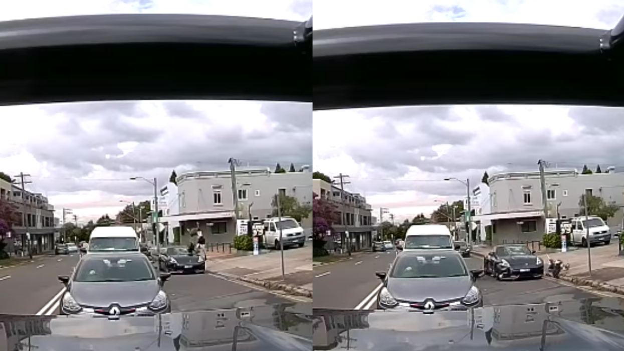 Dashcam Video Of Cyclist's Scary Collision With Car Sparks Heated Debate About Sharing The Road