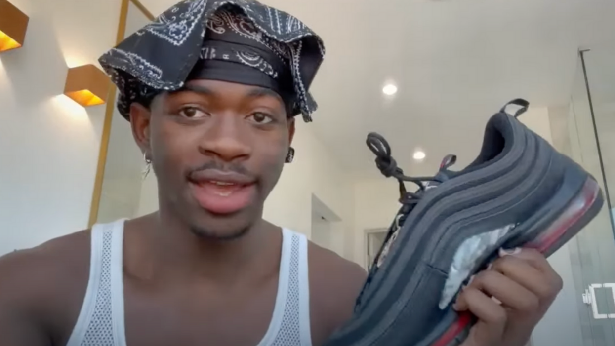 Lil Nas X Epically Trolls Conservatives After They Had A Meltdown Over His New Satan Sneakers