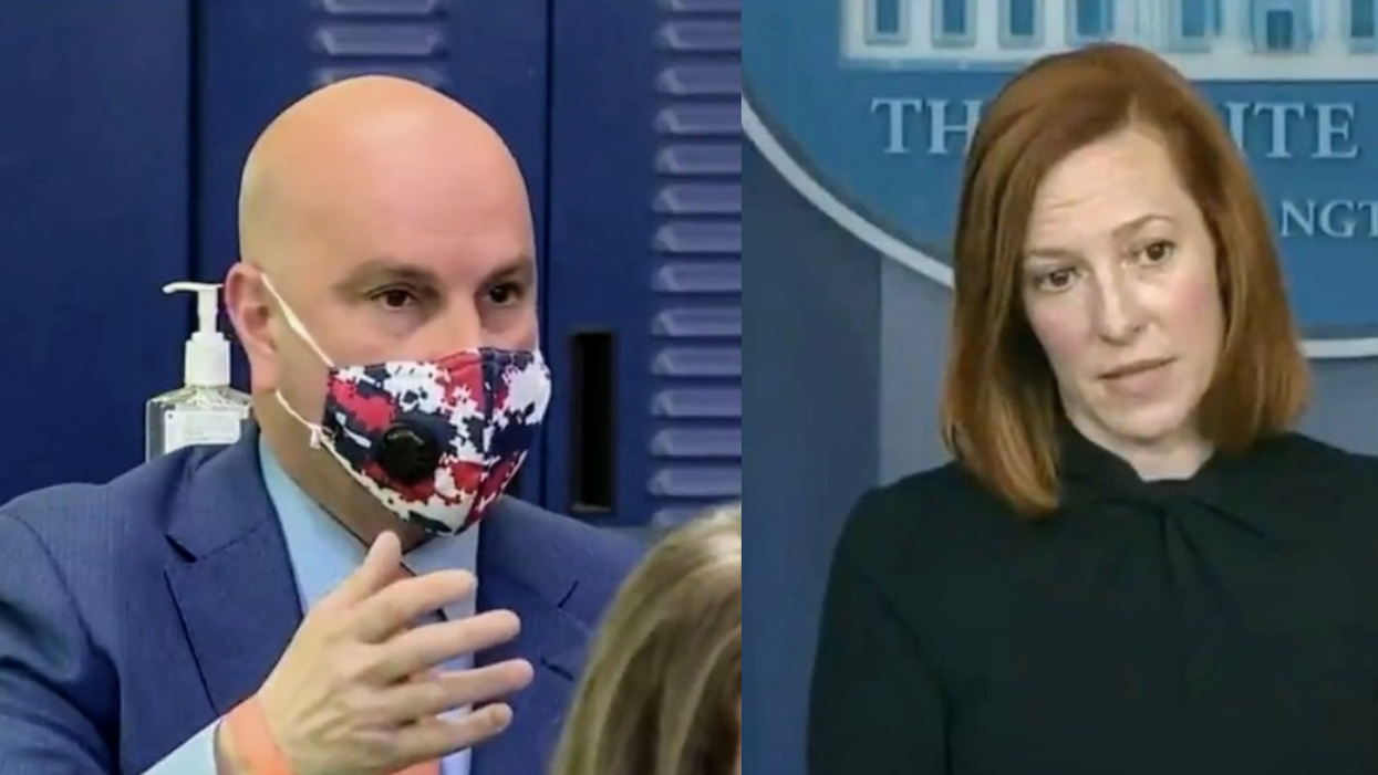 Jen Psaki Perfectly Shuts Down Reporter Who Asked if WH Would Change Its 'Tone' on Voting Rights